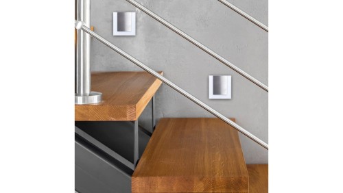 Plafon Parma 2 2xGU10 + 1xLED CCT biały kwadrat LP-0612/2C Square WH Light Prestige
