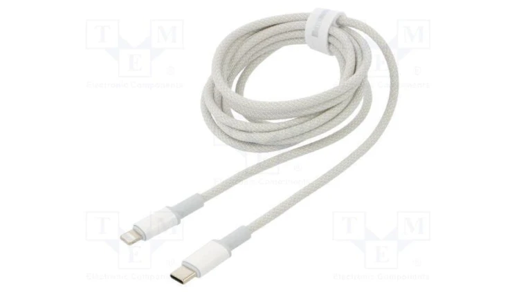 Kabel USB 2.0 Apple Lightning wtyk - USB C wtyk 2m biały 20W CATLGD-A02