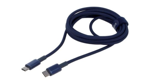 Kabel High Speed, USB 2.0 USB C wtyk z obu stron 2m granatowy P10319800321-04