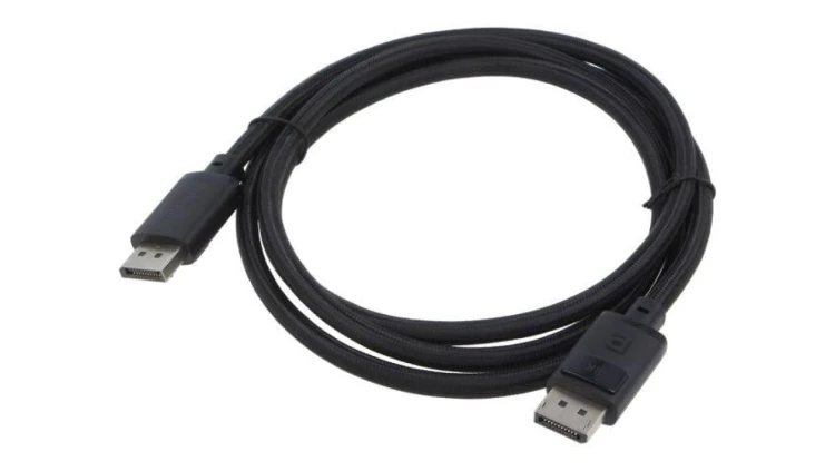 Kabel DisplayPort 2K,4K,5K,8K wtyk z obu stron tekstylny B00633706111-01