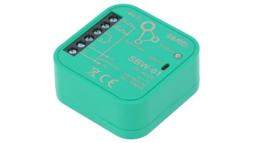 Sterownik bramy, dopuszkowy, 24VAC, 24VDC, IP20, -20÷55C SBW-01