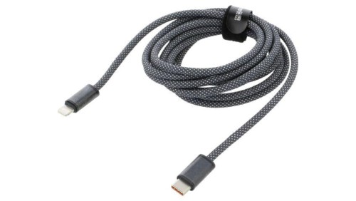 Kabel Apple Lightning wtyk - USB C wtyk 2m szary tekstylny 20W CALD000116
