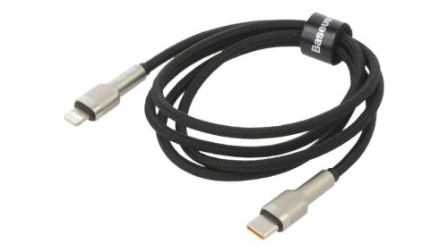 Kabel USB 2.0 Apple Lightning wtyk - USB C wtyk 1m czarny CATLJK-A01