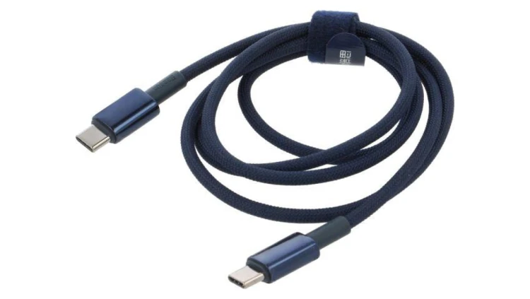 Kabel High Speed, USB 2.0 USB C wtyk z obu stron 1m granatowy P10319800321-03