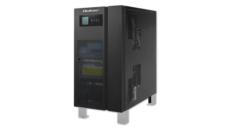 Qoltec Zasilacz awaryjny UPS 3 - fazowy 20kVA 16KW LCD EPO SNMP USB On-line Low frequency