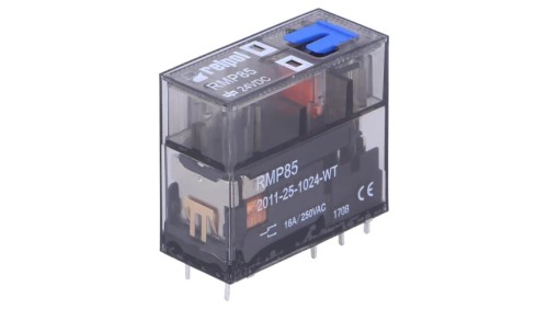Przekaźnik: elektromagnetyczny SPDT Ucewki: 24VDC 16A RMP85 RMP85-2011-25-1024-WT