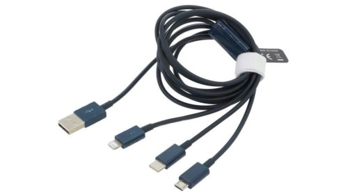 Kabel High Speed, USB 2.0 1,5m niebieski CAMLTYS-03