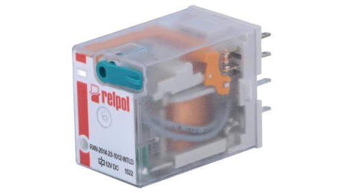 Przekaźnik: elektromagnetyczny 4PDT Ucewki: 12VDC 6A/250VAC R4N-2014-23-1012-WTLD