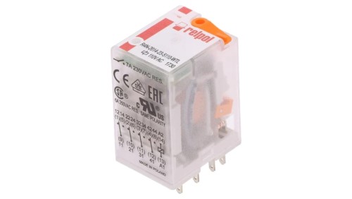 Przekaźnik: elektromagnetyczny 4PDT Ucewki: 110VAC 6A/250VAC R4N-2014-23-5110-WTL