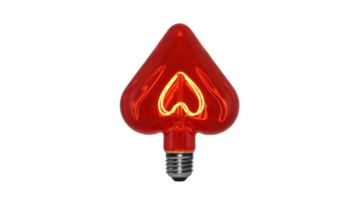 Żarówka LED VINT FIL HEART 5W RED 2000K FILAMENT 700183.0DA