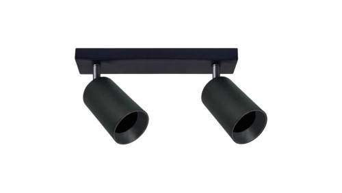 Lampa Listwa Sufitowo-Ścienna LED 2xGU10 MARIBEL Czarny Goldlux