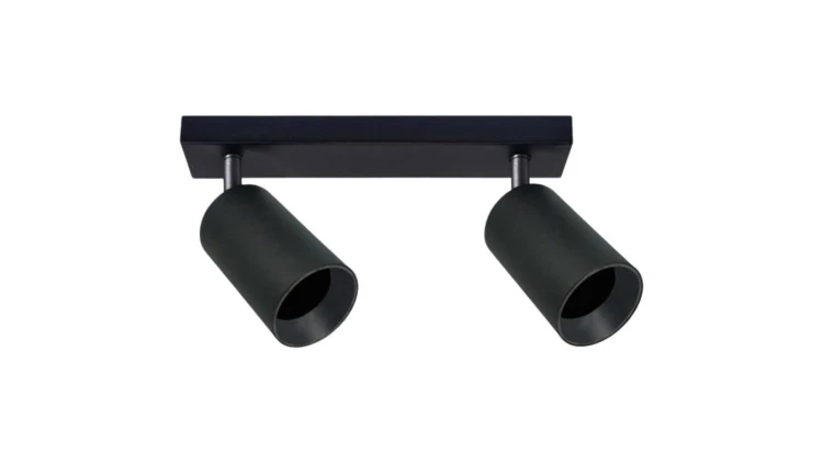 Lampa Listwa Sufitowo-Ścienna LED 2xGU10 MARIBEL Czarny Goldlux