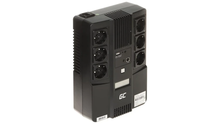 Zasilacz UPS Line-interactive UPS06 600VA Green Cell