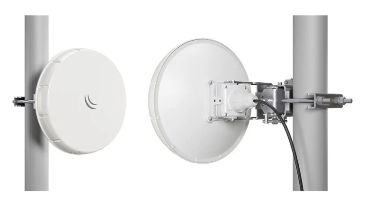 Radiolinia Wireless Wire nRAY, 60GHz, 2Gb/s, 1x RJ45 1000Mb/s MikroTik nRAYG-60adpair