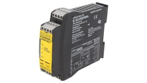 Moduł: przekaźnik bezpieczeństwa 24VAC 24VDC na szynę DIN SRB301MA-24V