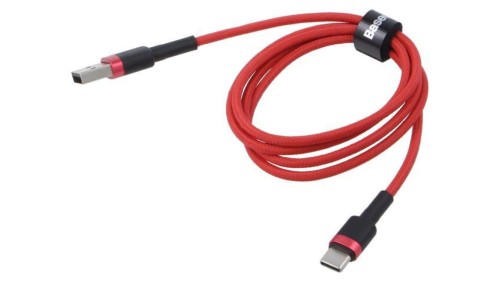 Kabel High Speed, USB 2.0 USB A wtyk - USB C wtyk 1m czerwony CATKLF-B09