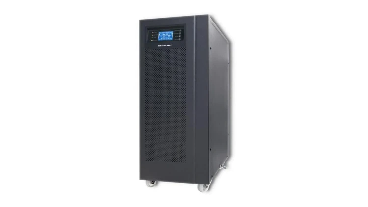 Qoltec Zasilacz awaryjny UPS On-line Pure Sine Wave 10kVA 8kW LCD USB