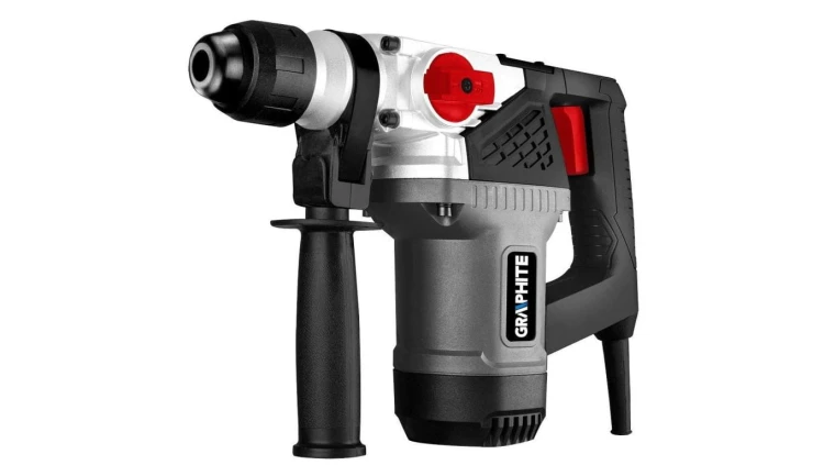 Młot udarowy SDS-Plus 4,0J 230V 900W w walizce z akcesoriami GRAPHITE