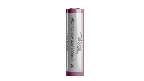 Akumulator litowo-jonowy Akyga AKY2185 INR21700-60M 2C Li-Ion 3.6V / 6000mAh