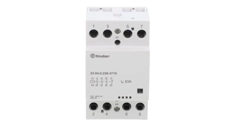 Stycznik modułowy 3Z 1R 63A 230 AC/DC wskaźnik zadziałania 22.64.0.230.4710