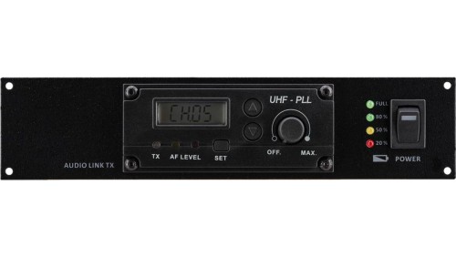 Moduł nadajnika wieloczęstotliwościowego w technologii UHF PLL TXA-1020MT