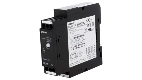 K8AK-TS1-24 Moduł typu przekaźnik nadzorczy temperatury o napięciu zasilania 24VAC/24VDC