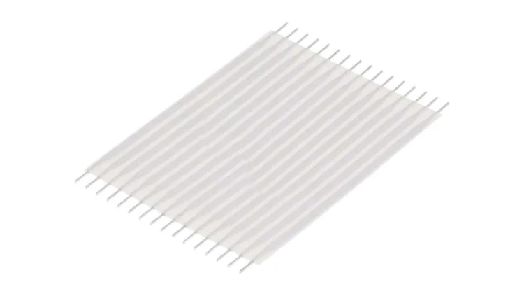 Złącze zwora elastyczna R.taśmy 2,54mm L 50,8mm proste 1-1474654-2