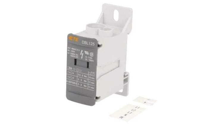 Złączka blok rozdzielczy DBL tory 1 zaciski 8 zacisk śrubowy 1SNL312510R0000 (DBL125)