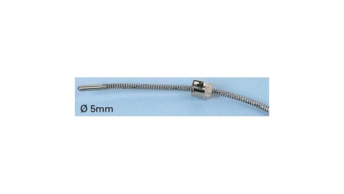 Termopara typ J do +400C 20mm kabel 2.5m, Stal nierdzewna 316 Zgodność z RoHS