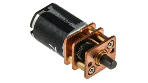 Motoreduktor DC, 170 mA, 0,46 W, 300 obr./min, 119 gcm, RS PRO