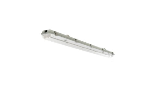 Oprawa IP65 Loyal Lighting dla 2xtuba LED 120cm, AC230V, zas.jednstr, transp.
