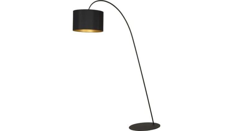 LAMPA PODŁOGOWA ALICE CZARNO-ZŁOTA 4963 Nowodvorski