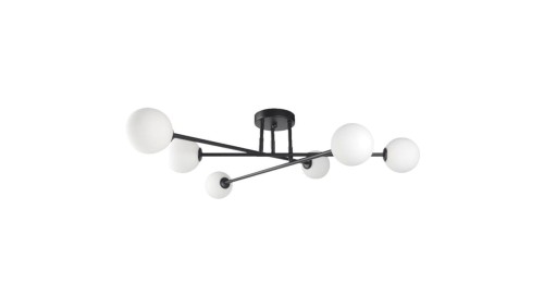 PLAFON DORADO 6 CZARNY LP-002/6C BK LIGHT PRESTIGE