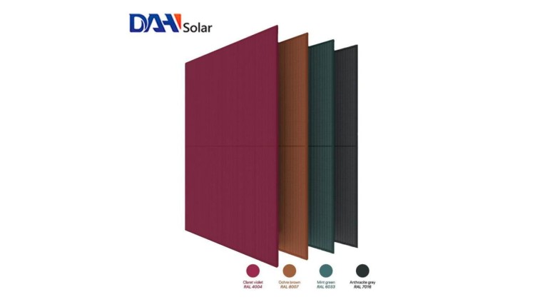 Panel fotowoltaiczny DAH SOLAR Brąz - 400W