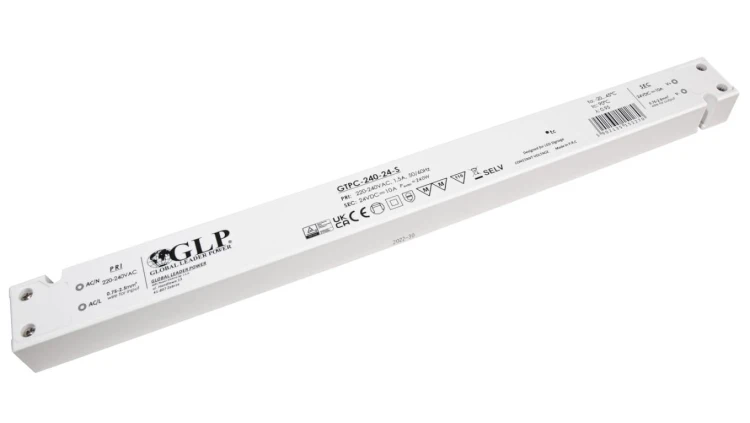 Zasilacz LED meblowy SLIM 240W 24V 10A GTPC-240-24-S GLP