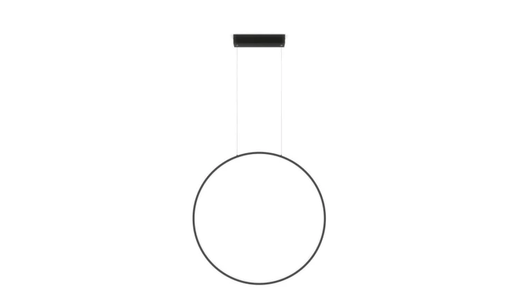 Mała lampa wisząca Mirror S czarna do nowoczesnej łazienki IP44 LP-999/1P S BK CCT Light Prestige