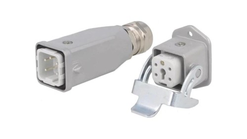 C146-10E0049244 Złącze HDC męski + żeński C146 5PIN 4+PE rozmiar A3 M20