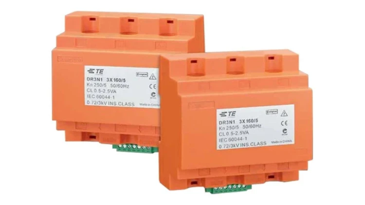 DR3N1100/5A Przekładnik prądowy Iwej: 100A Iwyj: 5A na szynę DIN 50÷60Hz