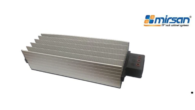 MIRSAN Grzałka do szaf IP 150W z termostatem i okablowaniem