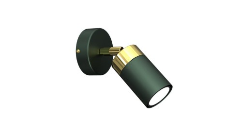 Kinkiet JOKER GREEN/GOLD 1xGU10 MLP7717 Milagro