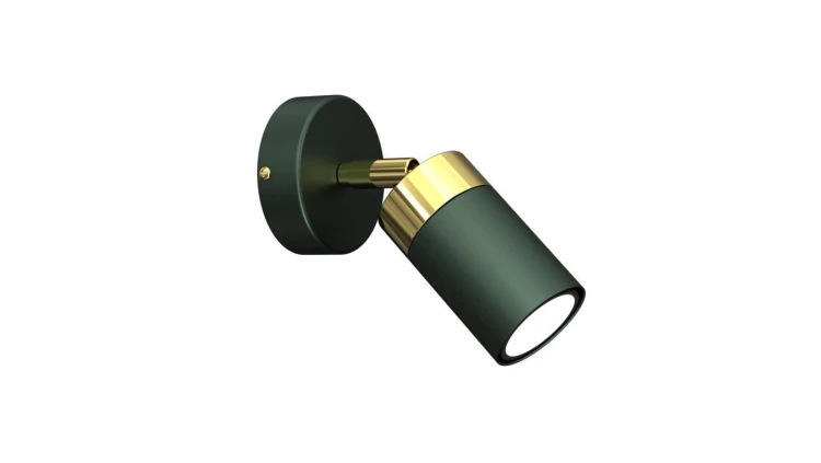 Kinkiet JOKER GREEN/GOLD 1xGU10 MLP7717 Milagro