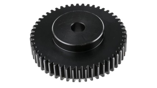Koło zębate walcowe, moduł: 2, l.zębów: 50, śr. piasty: 55mm, śr. otworu: 15mm, Stal