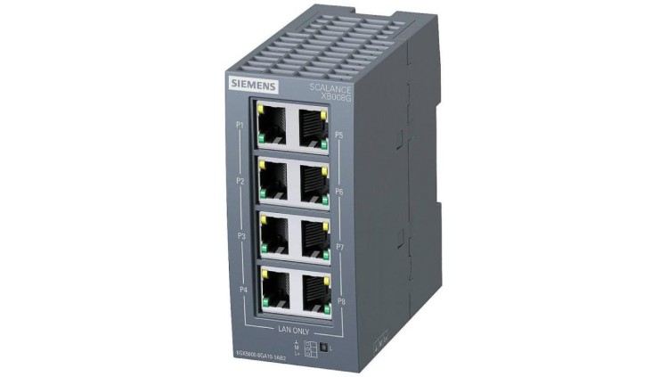 Switch niezarządzalny gigabitowy SCALANCE XB008G 6GK5008-0GA10-1AB2