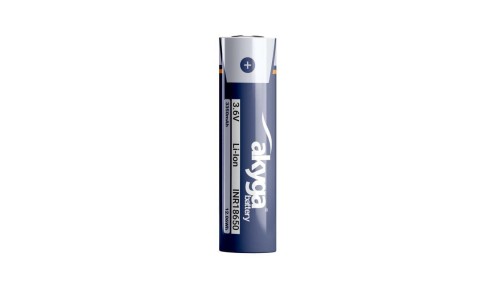 Akumulator litowo-jonowy Akyga AKY1382 INR18650-34M Li-Ion 3.6V / 3350mAh