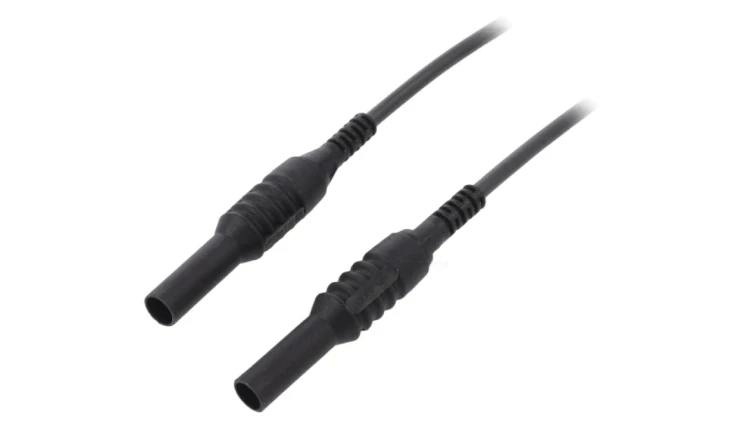 Przewód pomiarowy 1kVDC 10A wtyk bananowy 4mm z obu stron CIH30240B