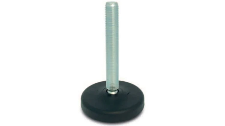 Regulowane nóżki, Ø 50mm, M10, 108mm, 1100kg, RS PRO