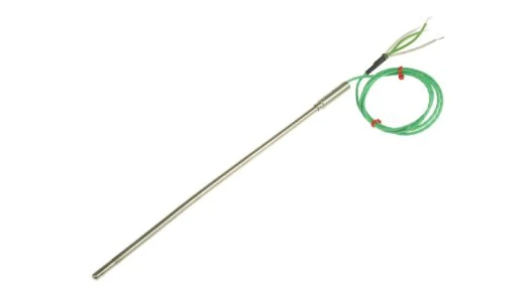 Termopara typ K do +1100C 250mm kabel 1m, Stal nierdzewna IEC