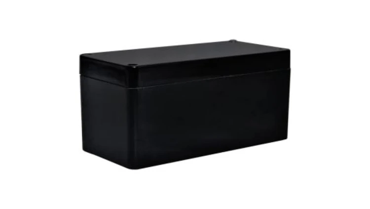 Obudowa ogólnego użytku Czarny IP66 Neopren, 110 x 75 x 75mm, RS PRO