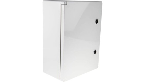 Szafka ścienna rozdzielcza Szary, materiał: ABS, IP65, 400 x 300 x 165mm, RS PRO