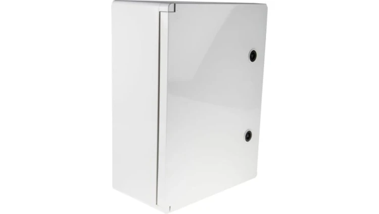 Szafka ścienna rozdzielcza Szary, materiał: ABS, IP65, 400 x 300 x 165mm, RS PRO